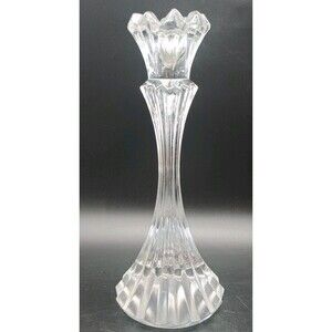 Mikasa 10" SKYLINE Crystal Candlestick Holder Single Replacement